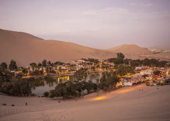 Panoramic View Huacachina- Ica