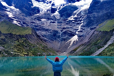 Humantay lagoon tourist attraction in cusco