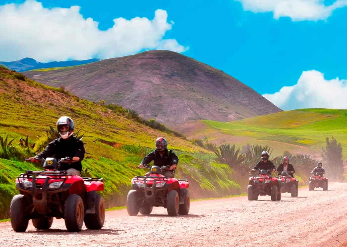 Maras, moray and salineras by quad bike atv