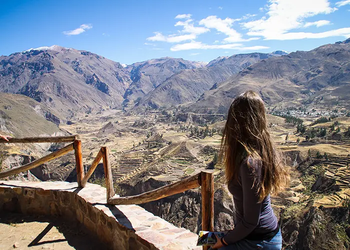 Colca canyon part of Tour Wonderful Peru 12 days