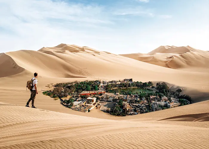 Huacachina part of the 9-day tour Colonial Lima, Huacachina, and Sacred Land of the Incas 9 days